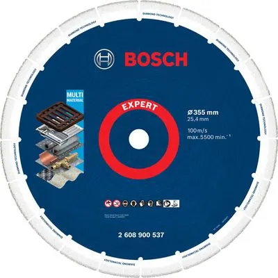 BOSCH Trennscheibe EXPERT Diamond Metal 355 x 25,4 mm