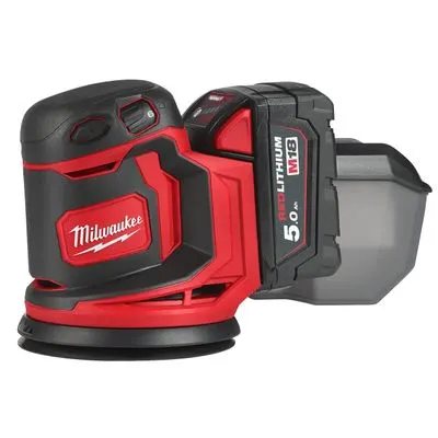 MILWAUKEE Akku Exzenterschleifer M18BOS125 18 V, 2 Akkus